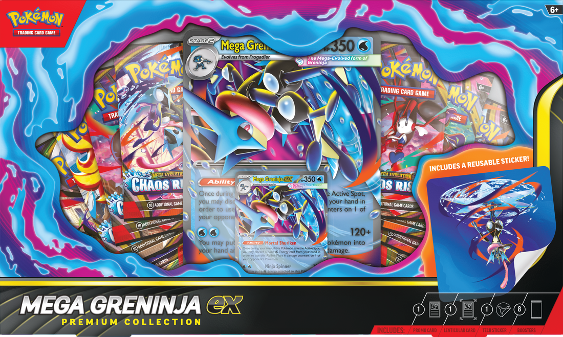 Pokemon - Mega Greninja ex Premium Collection