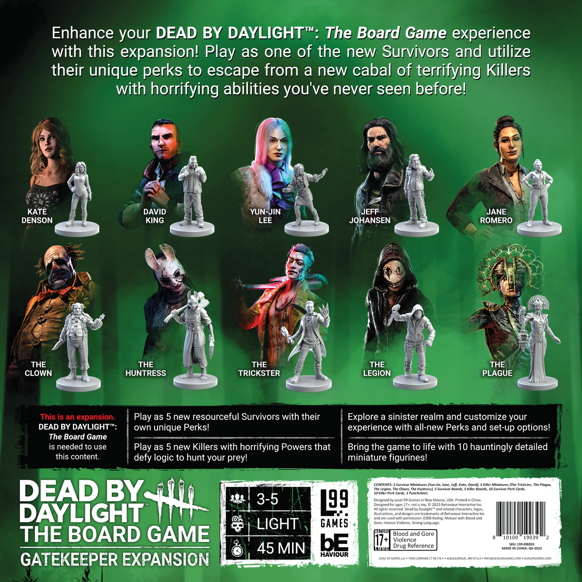 Dead By Daylight: The Board Game – Gatekeeper Expansion
