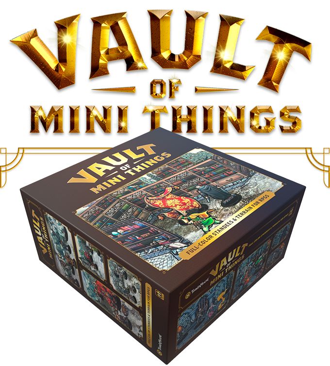 The Vault of Mini Things - An RPG Encounter Toolkit *PRE-ORDER*
