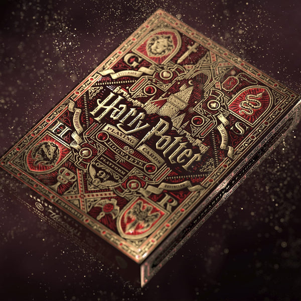 Bicycle Playing Cards - Theory-11 Harry Potter (Red Gryffindor) (Minor Damage)