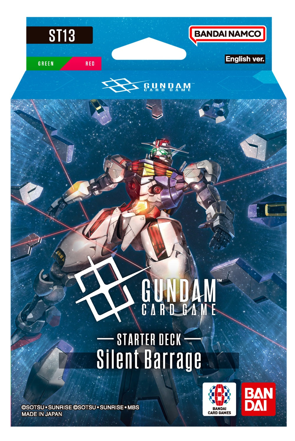 Gundam Card Game - ST-13 Starter Deck - Silent Barrage