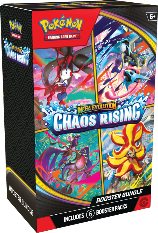 Pokemon - Mega Evolution - Chaos Rising - Booster Bundle