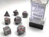 Chessex - 7 Piece - Speckled - Granite