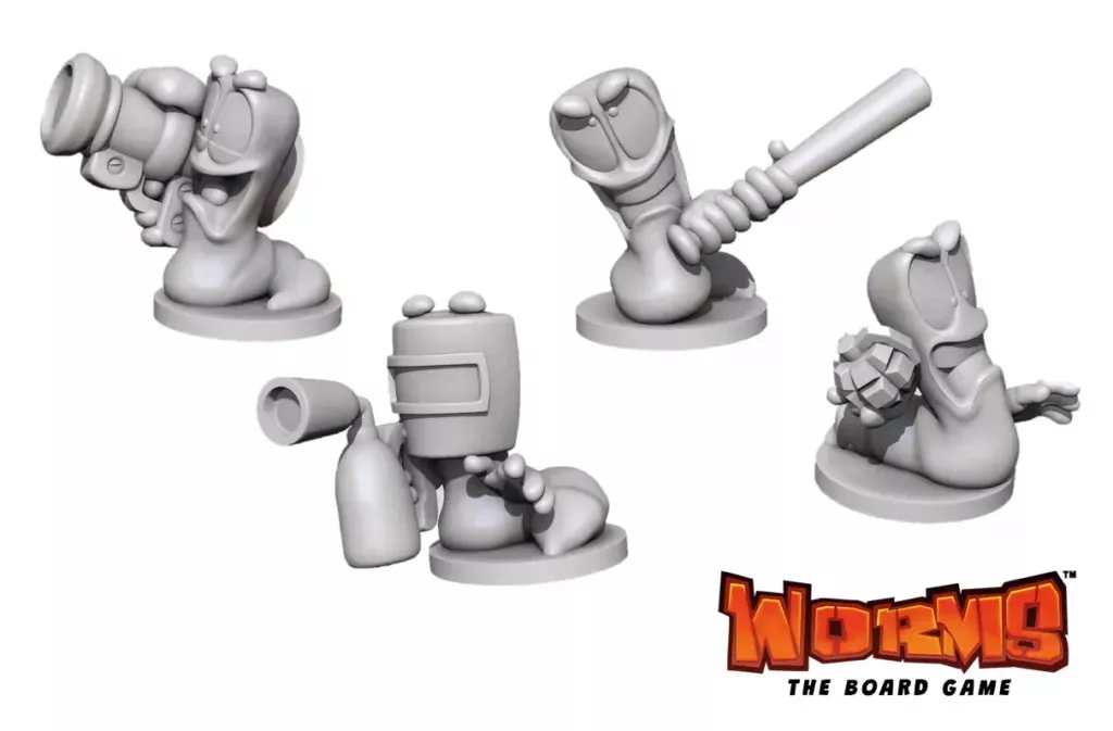 Worms: The Board Game (Mayhem Kickstarter Edition)