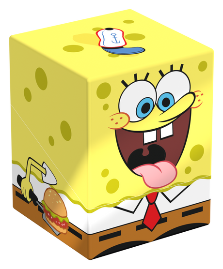 Ultimate Guard - Squaroes Deck Box - Spongebob Squarepants: Spongebob Fry Cook Chase (100ct)