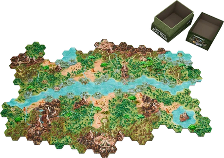 HEXplore It: The Mountains of Godai - Caprakan Map Pack *PRE-ORDER*