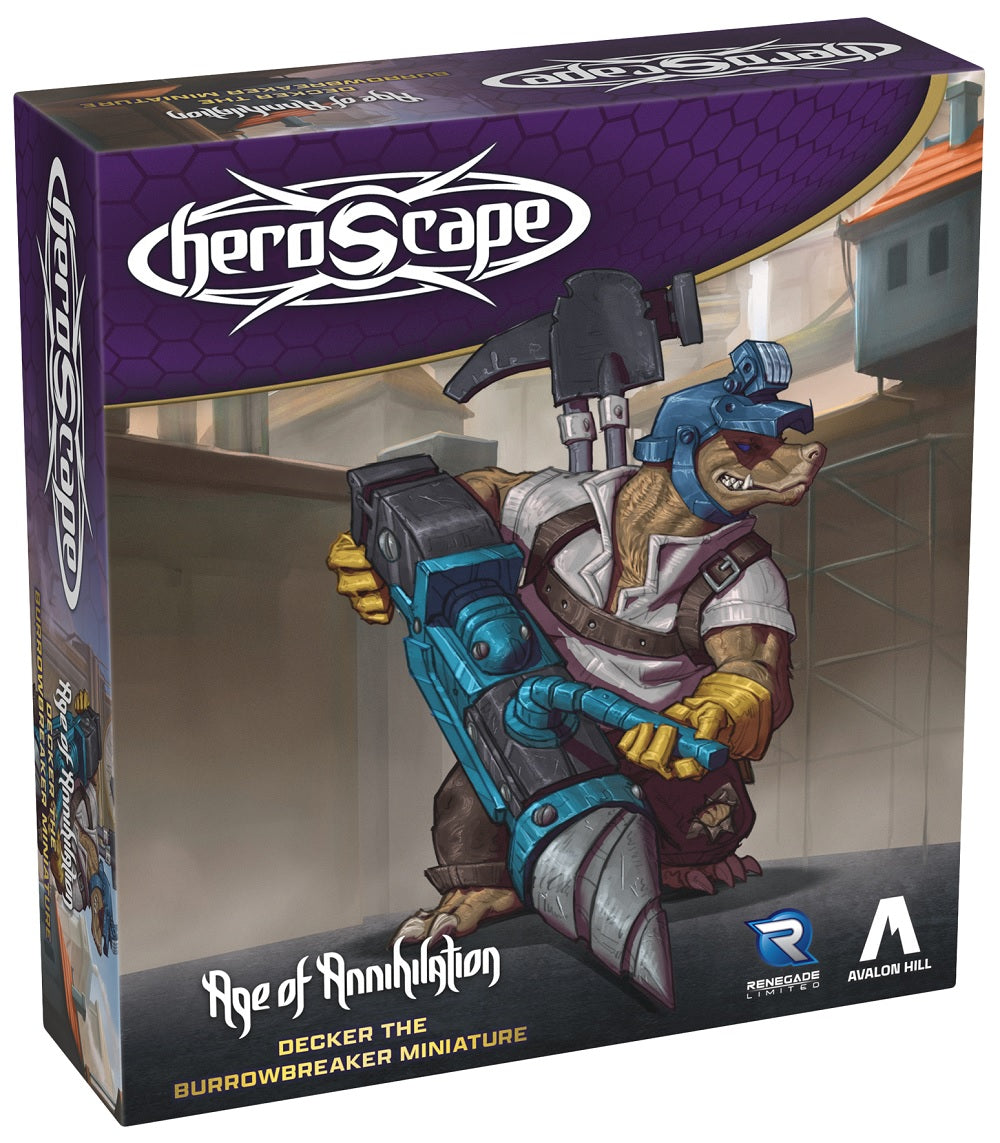 Heroscape: Decker the Burrowbreaker (Unpainted) *PRE-ORDER*