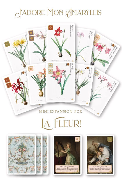 La Fleur: J'Adore Mon Amaryllis Mini-Expansion