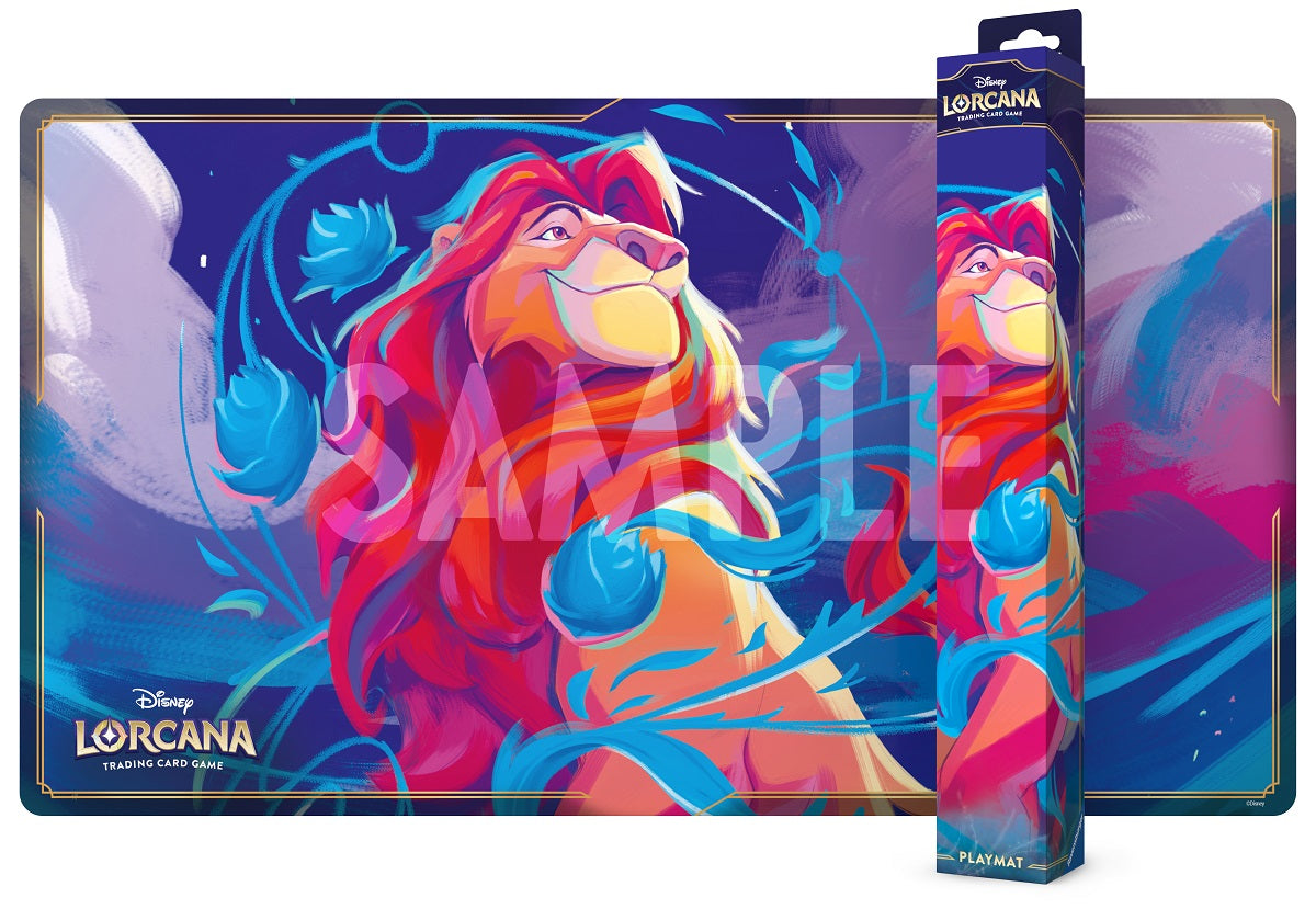 Disney Lorcana Set 9 - Fabled - Neoprene Mat B (Mufasa)