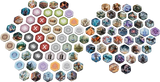 HEXplore It: The Mountains of Godai - Caprakan Map Pack *PRE-ORDER*