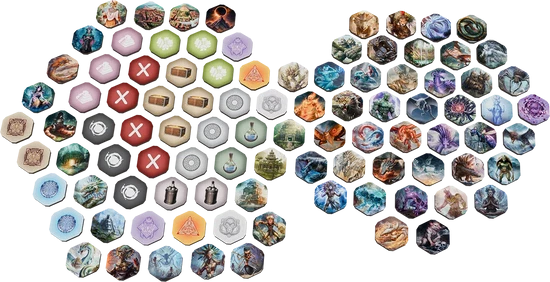 HEXplore It: The Mountains of Godai - Caprakan Map Pack *PRE-ORDER*