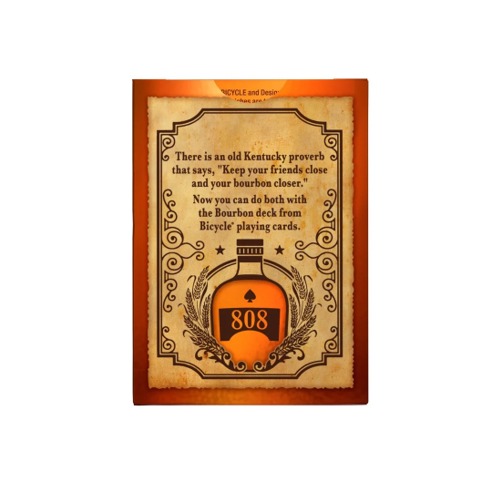 Bicycle Playing Cards - Bourbon Black Label *PRE-ORDER*