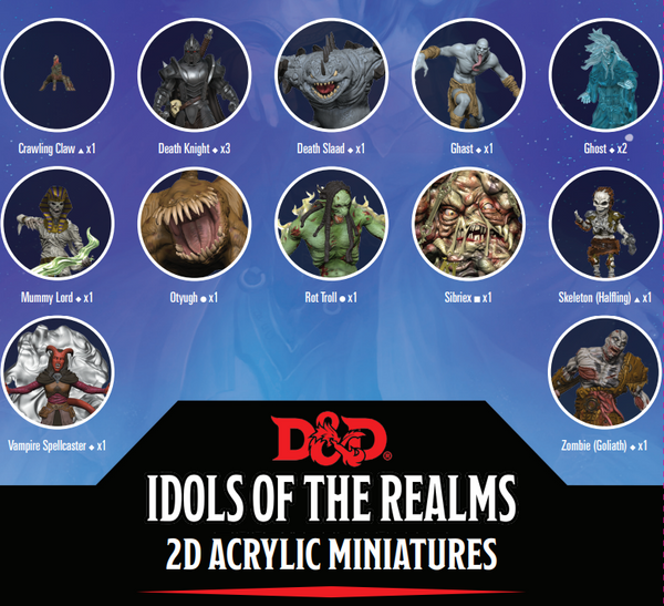 Dungeons and Dragons - Idols of the Realms: Boneyard Set 1