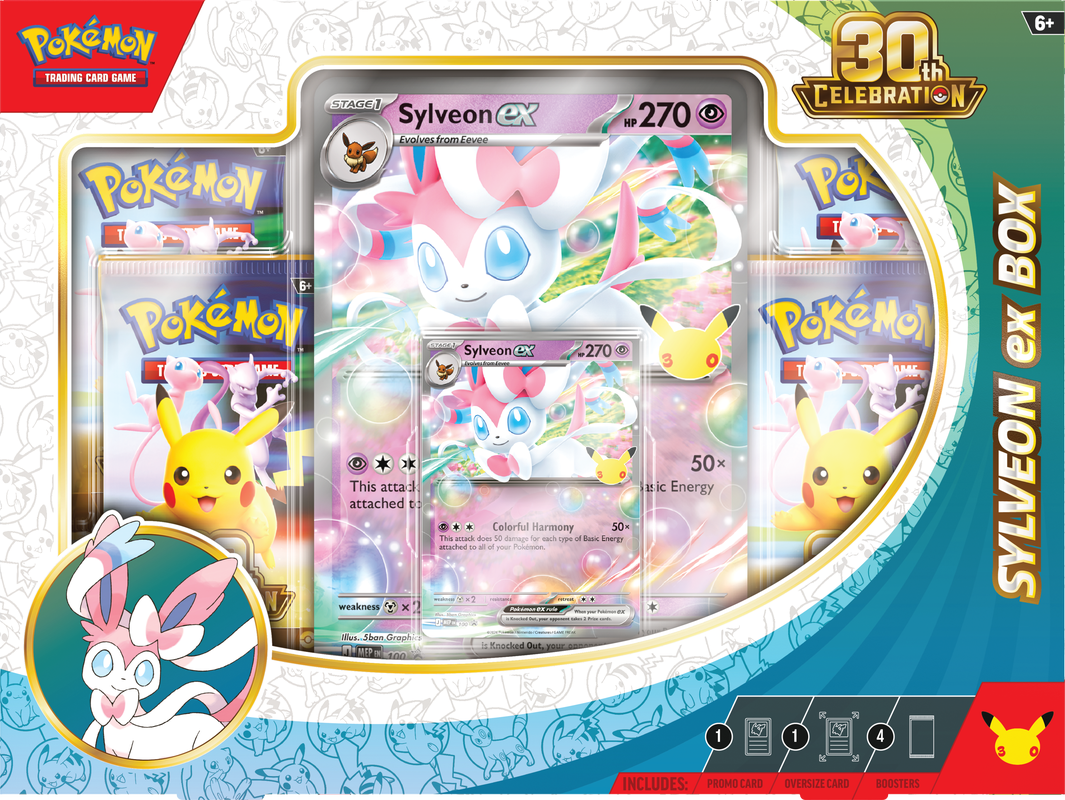 Pokemon - 30th Celebration - Sylveon ex Box