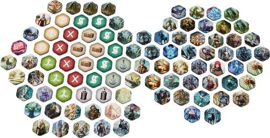 HEXplore It: The Forests of Adrimon Map Pack *PRE-ORDER*