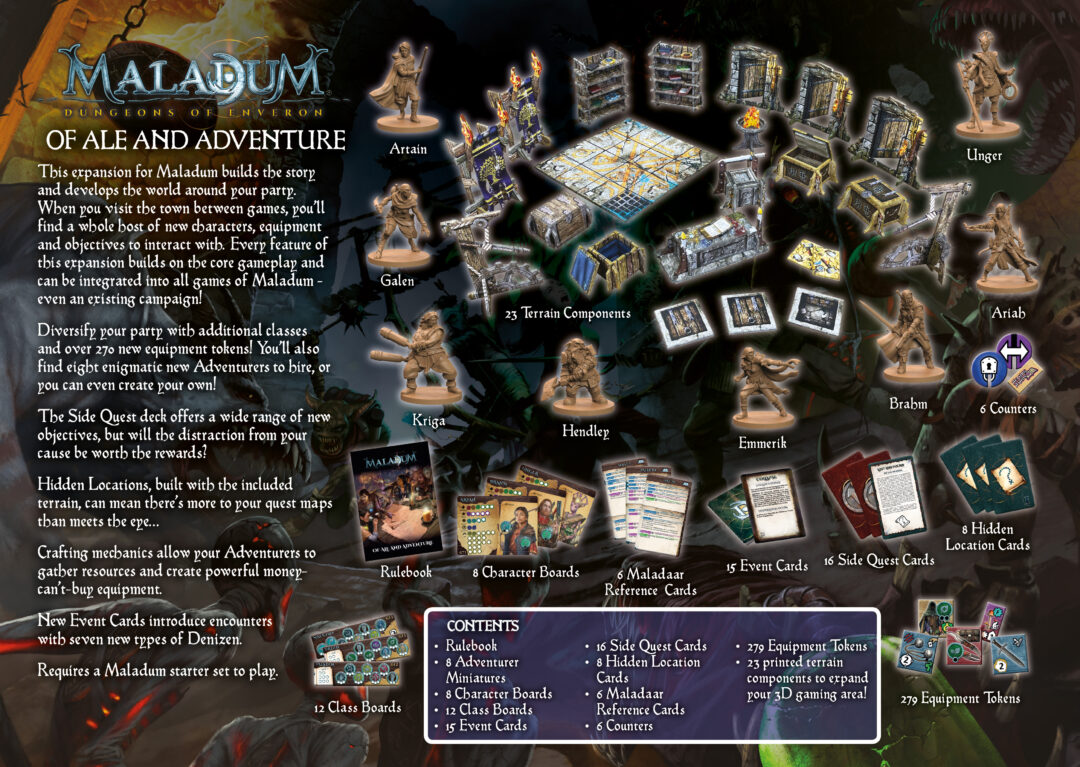 Maladum Of Ale and Adventure Expansion
