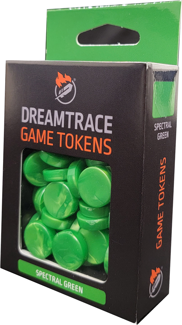 Dreamtrace Gaming Tokens: Spectral Green