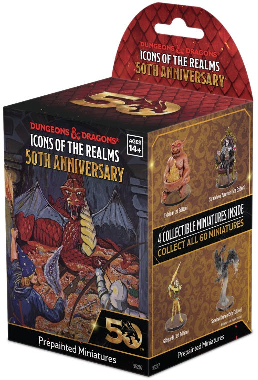Dungeons & Dragons: Icons of the Realms - 50th Anniversary Booster Brick
