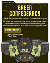 Star Trek: Ascendancy – The Breen Confederacy (Updated Edition) *PRE-ORDER*