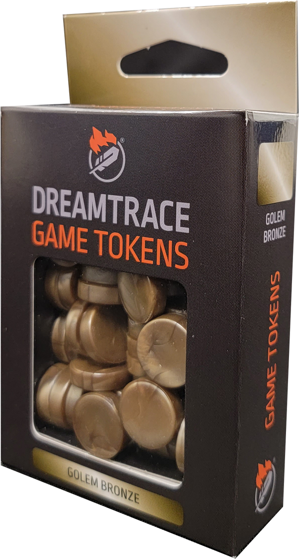 Dreamtrace Gaming Tokens: Golem Bronze