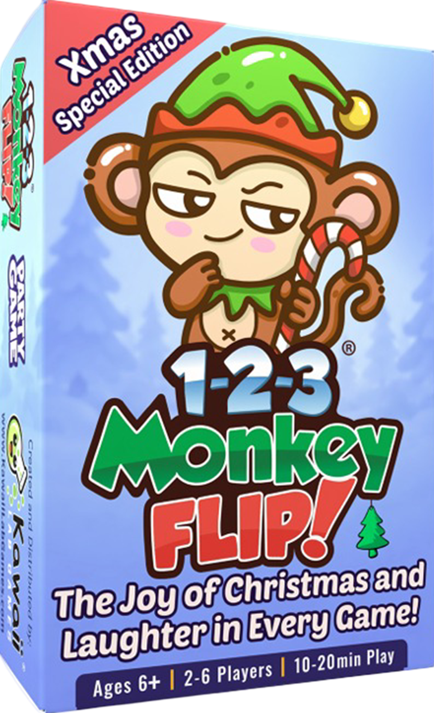 1-2-3 Monkey Flip! Christmas Special Edition *PRE-ORDER*