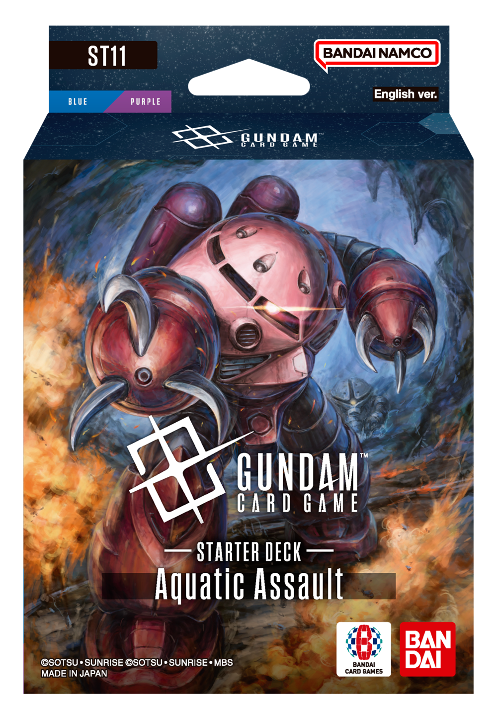 Gundam Card Game - ST-11 Starter Deck - Aquatic Assault