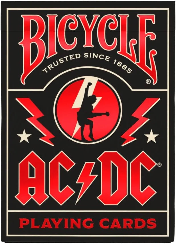 Bicycle Playing Cards - AC/DC – Board Game Bliss