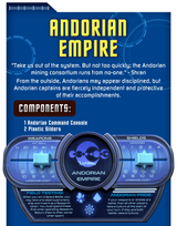 Star Trek: Ascendancy – Andorian Empire (Updated Edition) *PRE-ORDER*