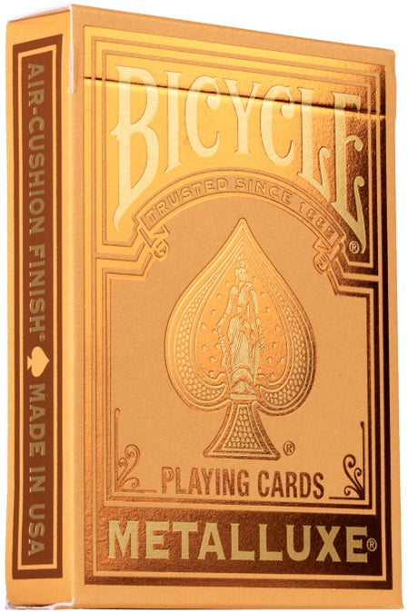 Bicycle Playing Cards - Metalluxe Orange