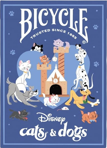 Bicycle Playing Cards - Disney Cats and Dogs