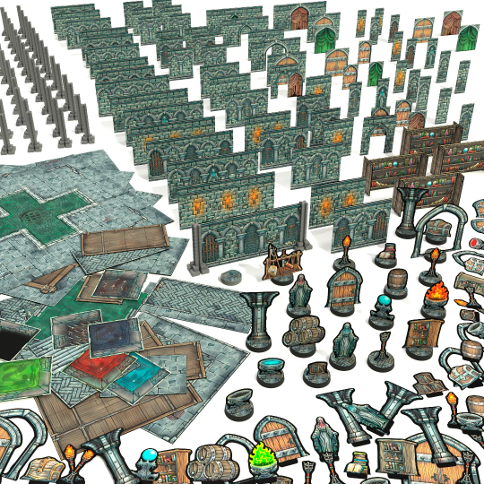 The Vault of Mini Things - Dungeon Diversions Terrain Expansion