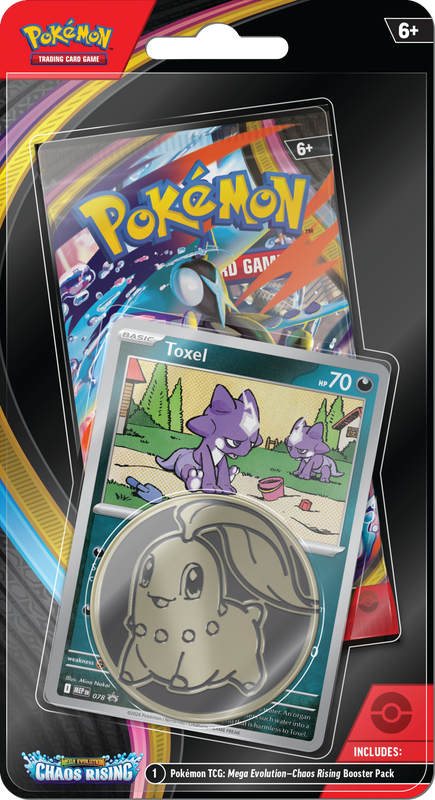 Pokemon - Mega Evolution - Chaos Rising - Checklane Blister