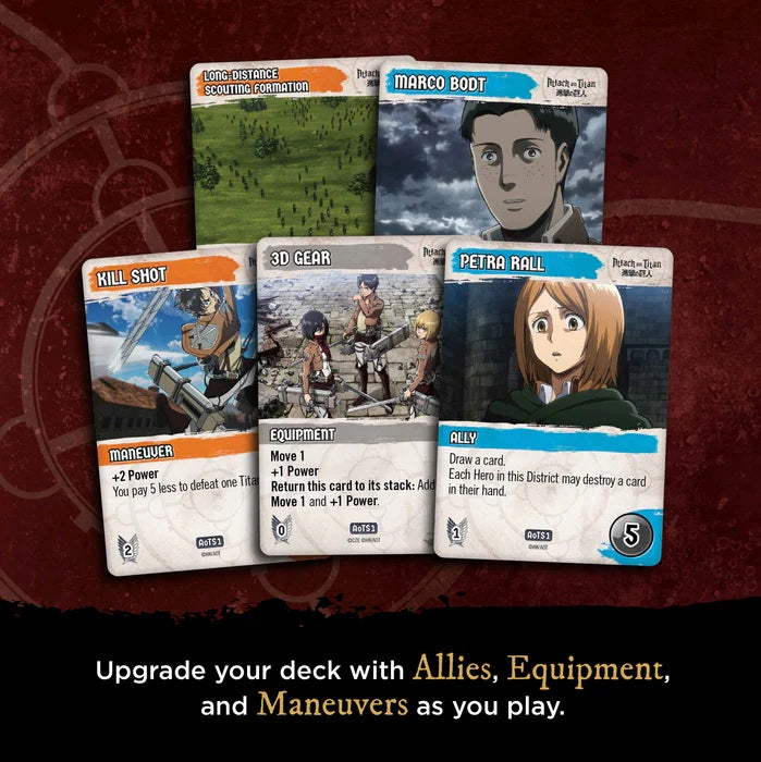 Attack on Titan: Deck-Building Game Season 1 *PRE-ORDER*