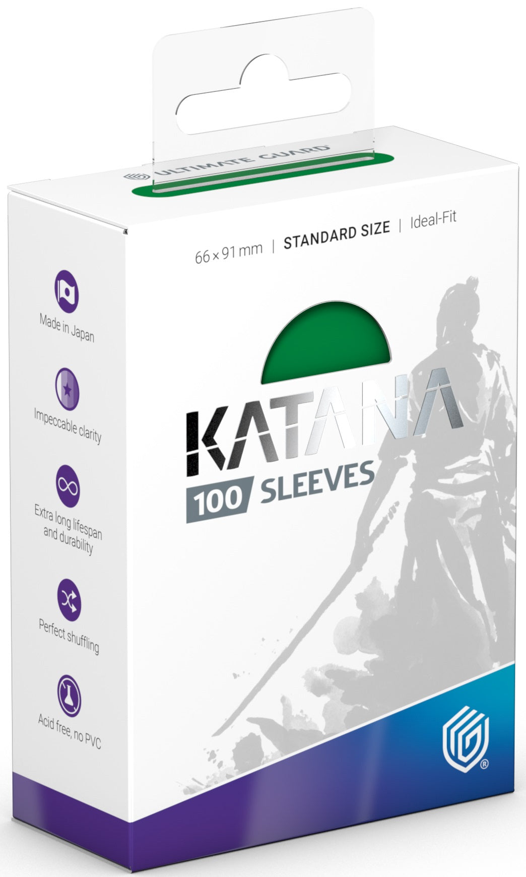 Ultimate Guard: Katana Sleeves - Standard Jade Garden (100)