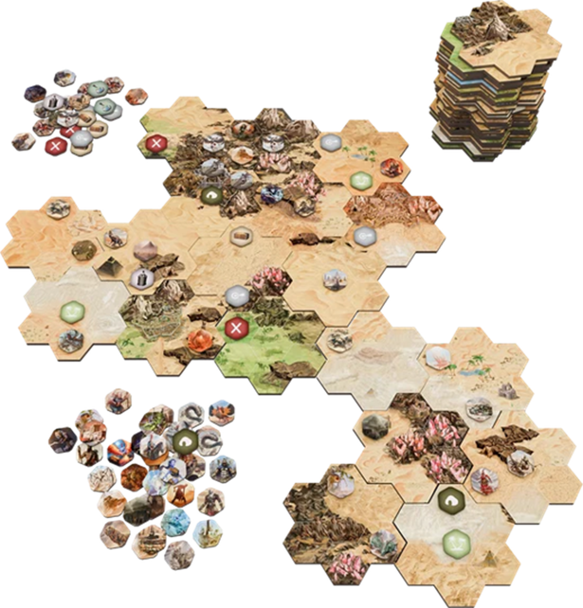 HEXplore It: The Sands of Shurax Map Pack *PRE-ORDER*
