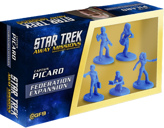 Star Trek: Away Missions - Captain Picard Federation Away Team *PRE-ORDER*