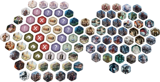 HEXplore It: The Valley of the Dead King Map Pack *PRE-ORDER*