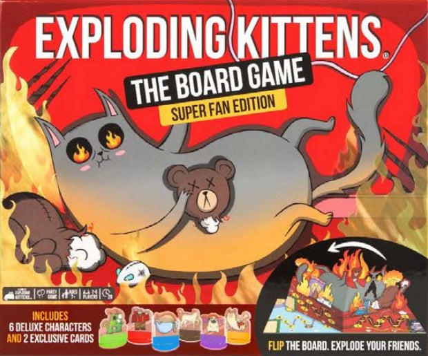 Exploding Kittens: The Board Game (Premium Edition)