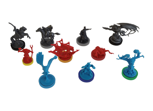 War Of The Ring: Colored Plastic Rings Expansion Accessory *PRE-ORDER*