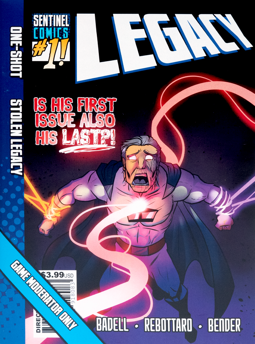 Sentinel Comics: The Roleplaying Game – Stolen Legacy