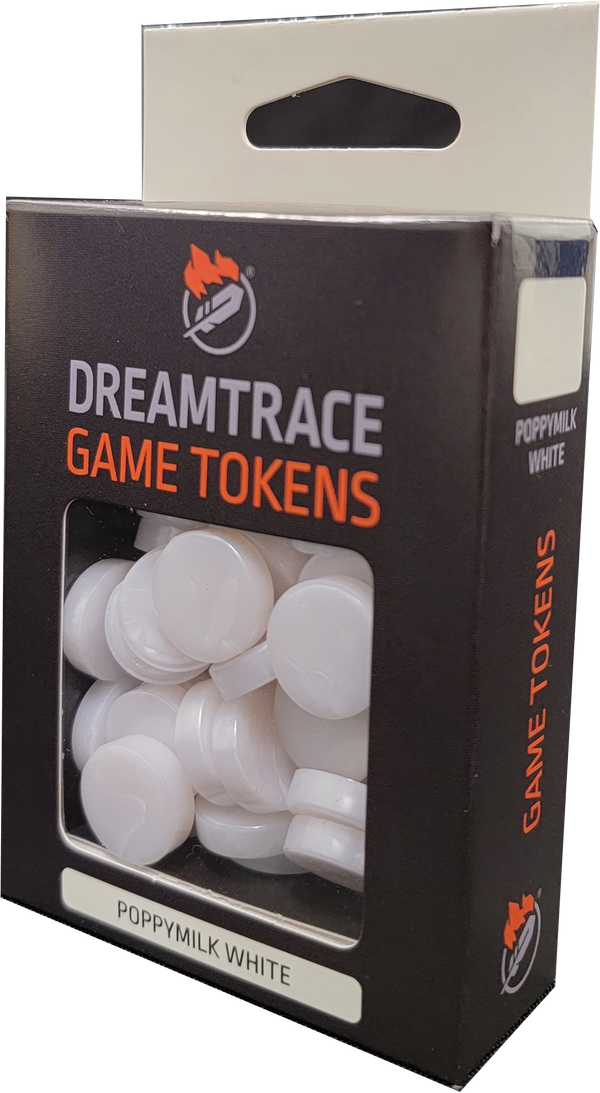 Dreamtrace Gaming Tokens: Poppymilk White
