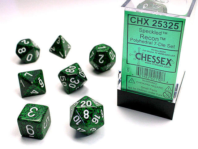 Chessex - 7 Piece - Speckled - Recon
