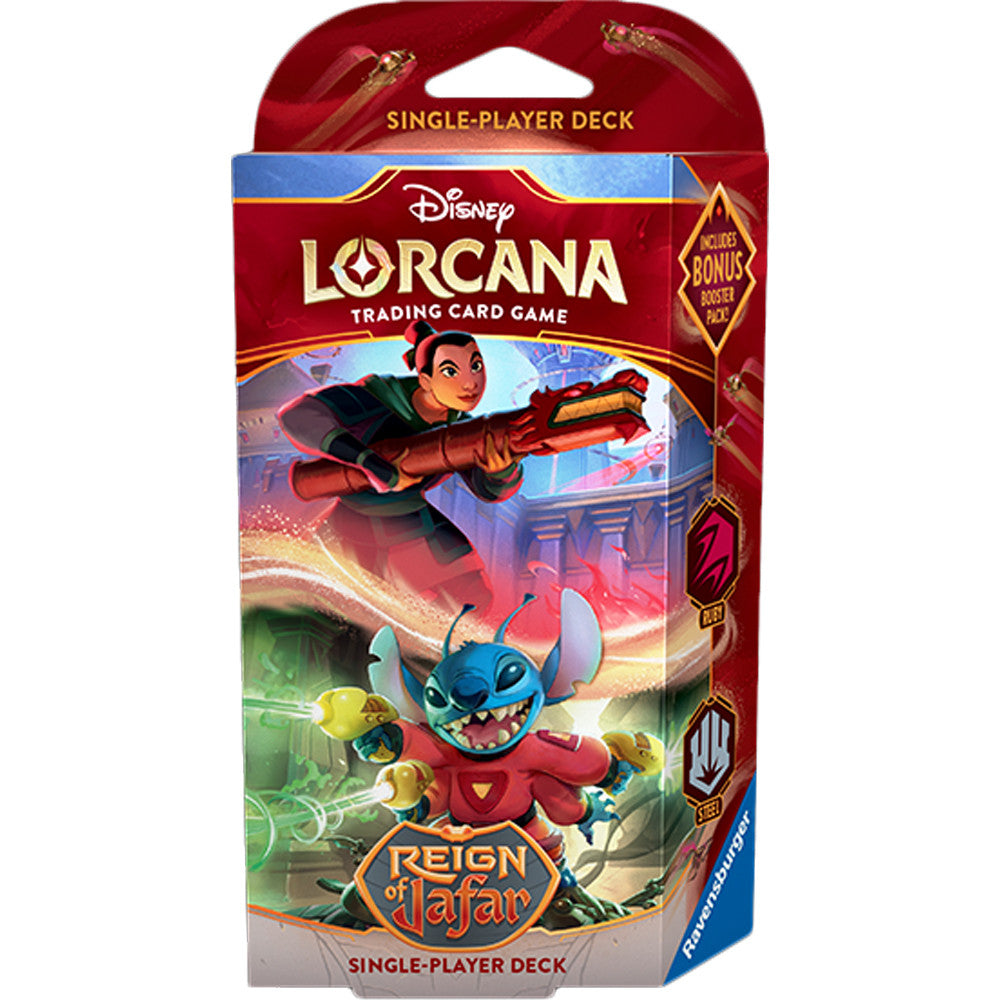 Disney Lorcana Set 8 - Reign of Jafar - Starter Decks (Ruby & Steel)