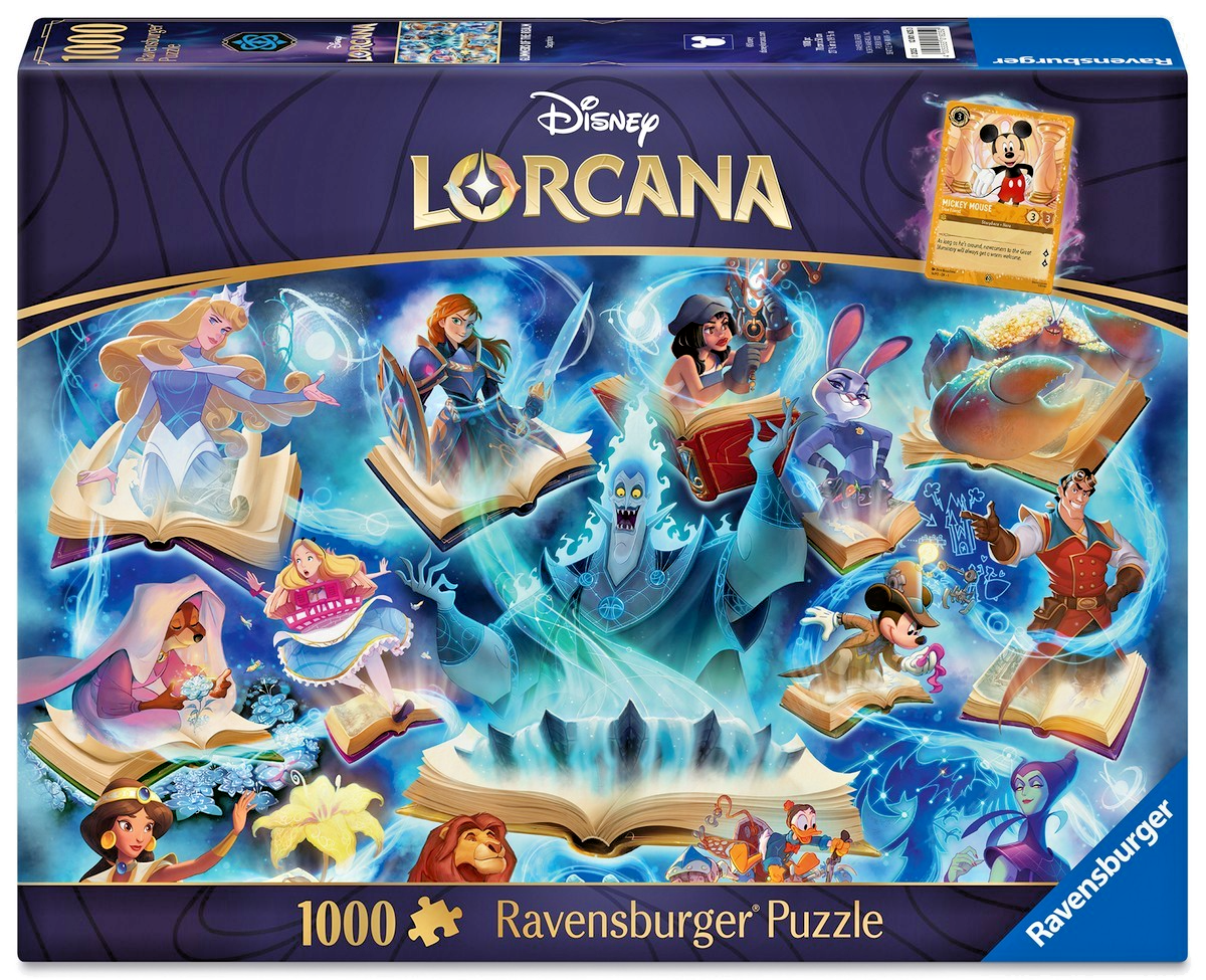 Puzzle - Ravensburger - Glimmers of the Realm: Sapphire (1000 Pieces)