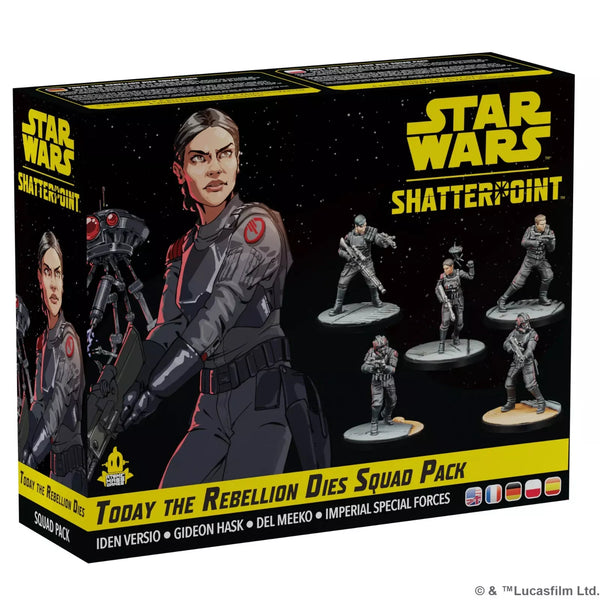 Star Wars: Shatterpoint – Today the Rebellion Dies Squad Pack *PRE-ORDER*