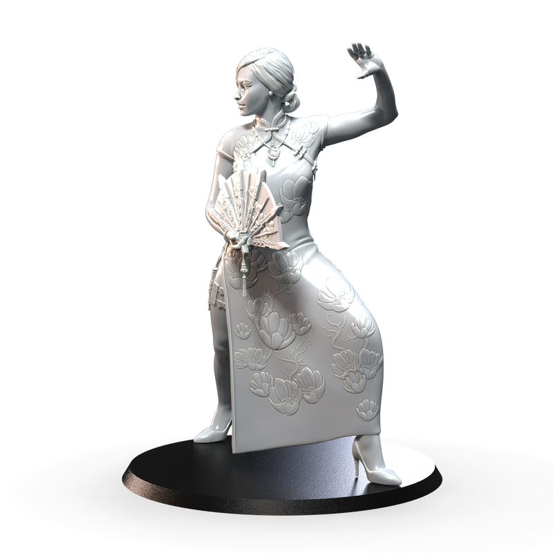 Omicron Protocol: Lady Rose Figure (75mm)