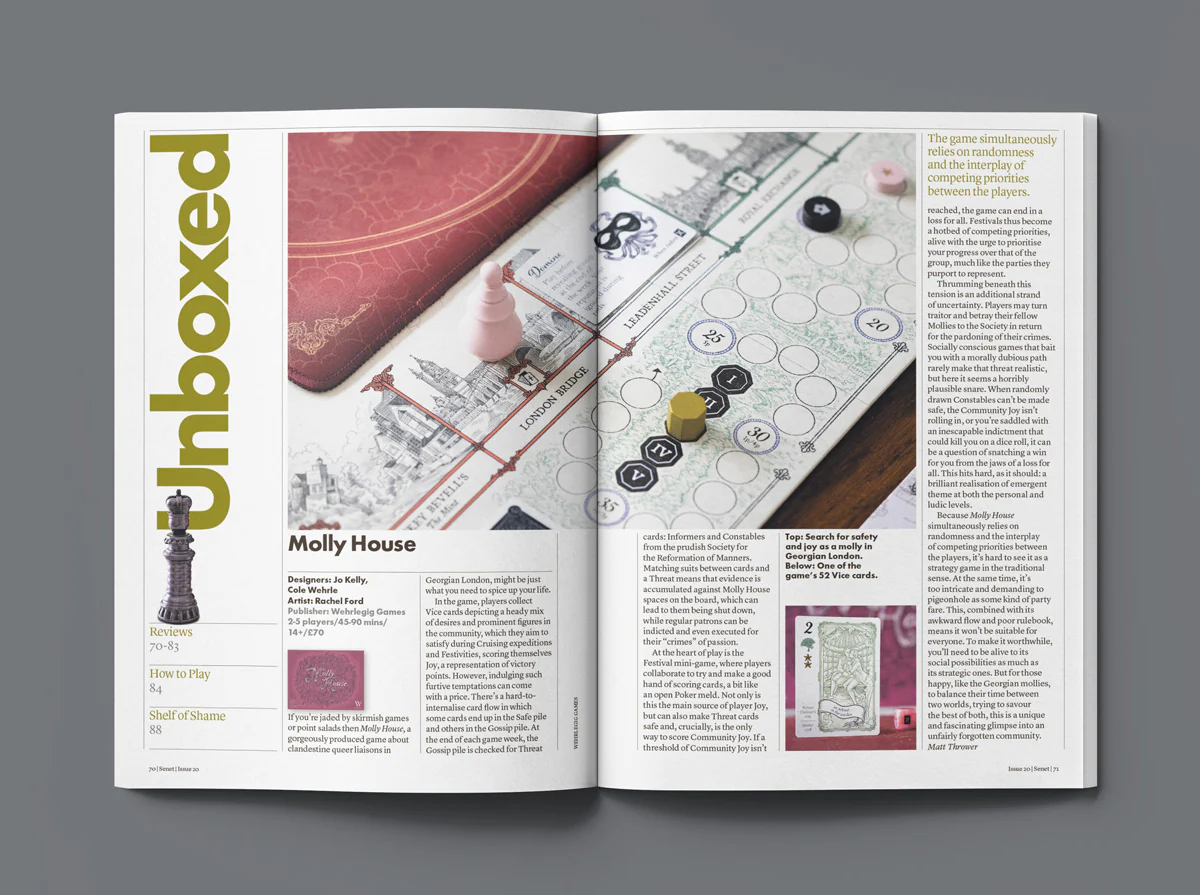 Senet Magazine - Issue 20: Autumn 2025