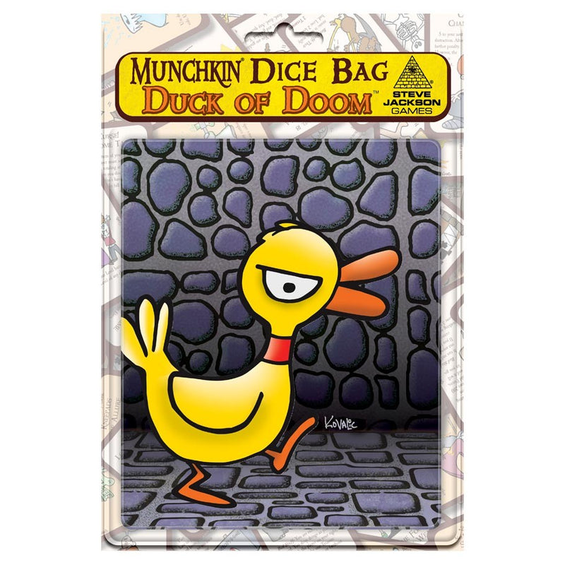 Munchkin Dice Bag Duck of Doom & Board Game & Board Game Bliss
