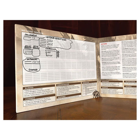 Stat Trackers: 5E DM Screen