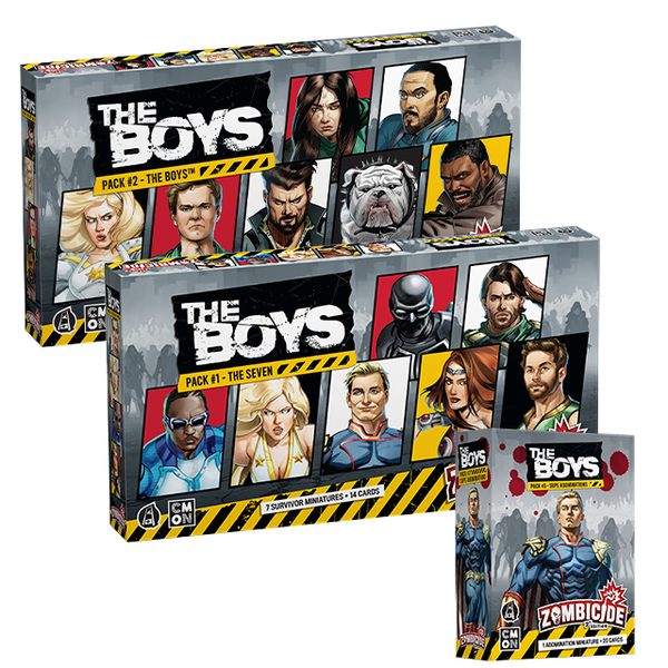 Zombicide – The Boys: Character Packs